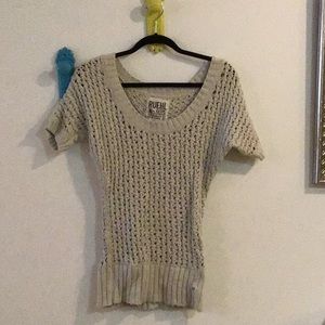 Knit Short Sleeve Top